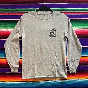 Bobby Lee Tiger Belly comedy podcast long sleeve grey shirt men's small